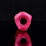 Scarlet Inferno Dragon Claw – Textured Silicone Finger Sheath for Raw Sensory Domination