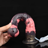 Midnight Stallion's Eruption – Unleash Your Darkest Desires-Horse Ejaculating Dildo