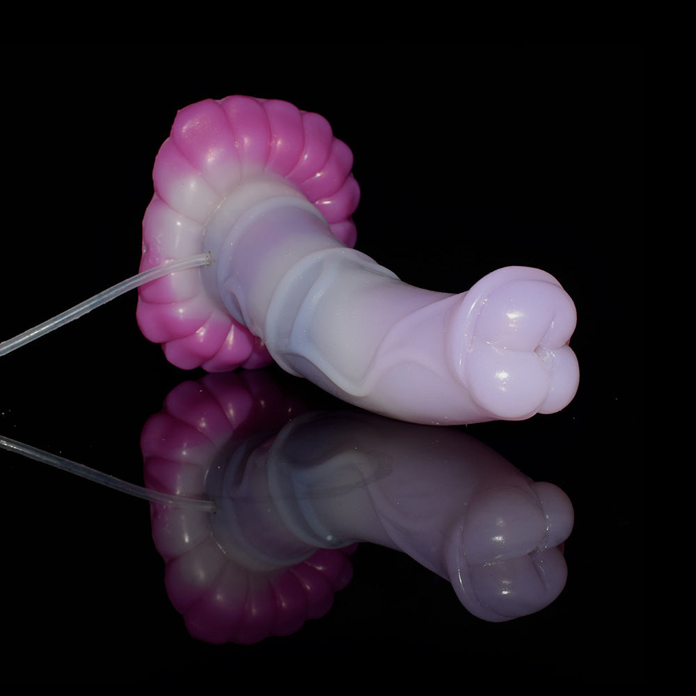 Enchanted Jellyfish – Glowing Fantasy Equine Dildo with Ejection Magic-Horse Dildo