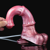 Golden Centaur – Ejakulierender Hengst-Pferdedildo in Roségold