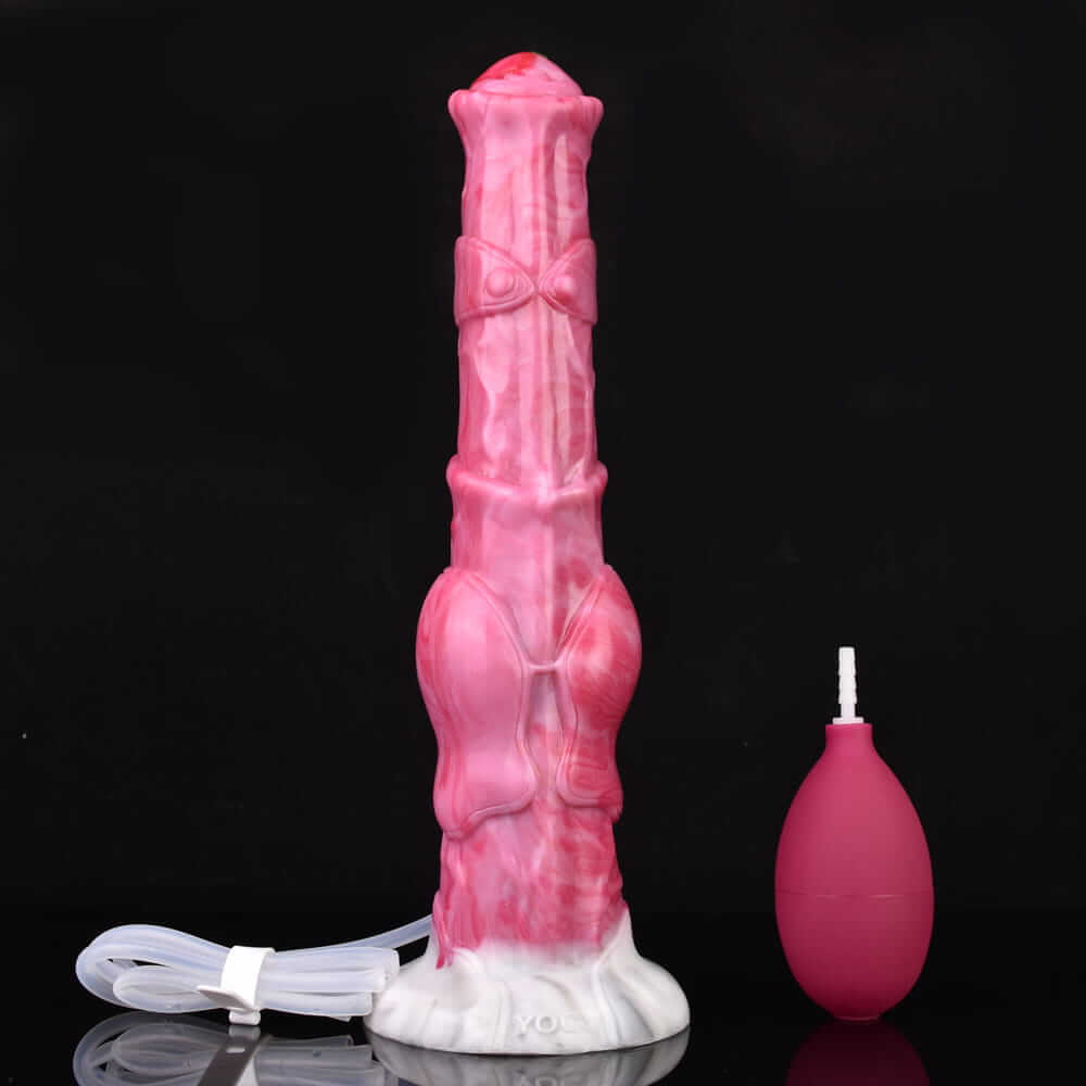 Crimson Stallion – Unleash Your Untamed Passion-Ejaculating Dildo