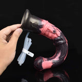 Midnight Stallion's Eruption – Unleash Your Darkest Desires-Horse Ejaculating Dildo