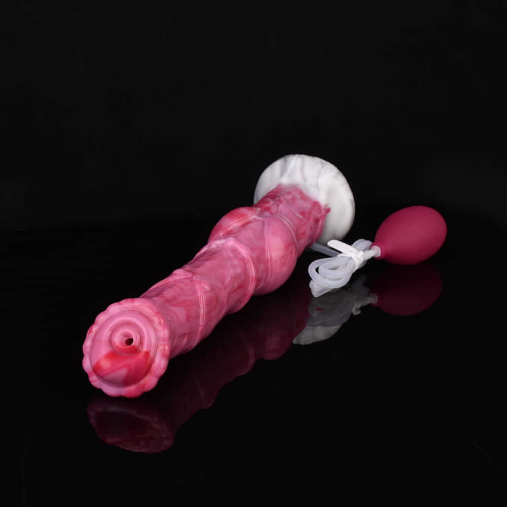 Crimson Stallion – Unleash Your Untamed Passion-Ejaculating Dildo
