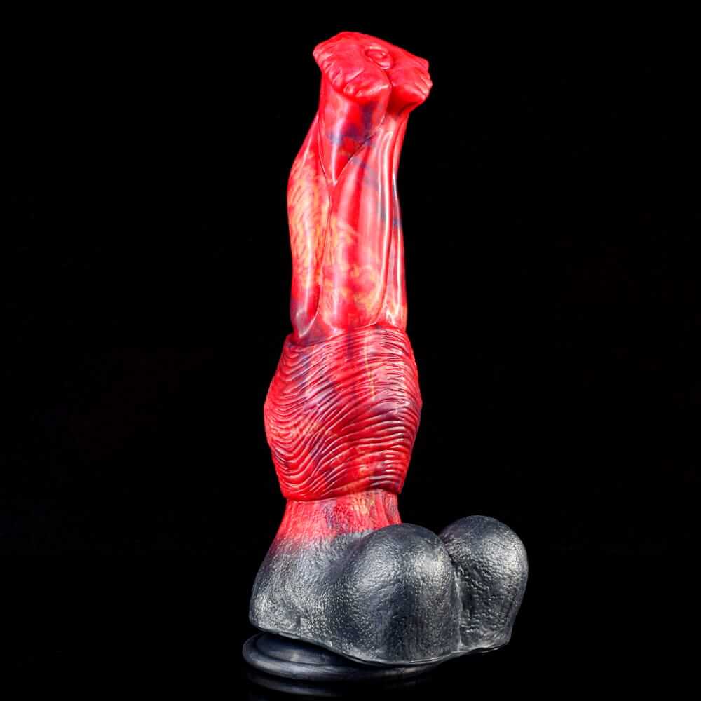 Inferno Stallion Dildo - 9.8" Realistic Horse Dildo with Knots & Suction Cup