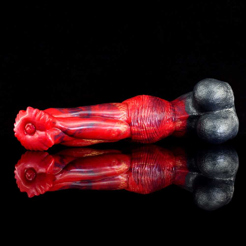 Inferno Stallion Dildo - 9.8" Realistic Horse Dildo with Knots & Suction Cup
