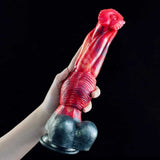 Inferno Stallion Dildo - 9.8" Realistic Horse Dildo with Knots & Suction Cup