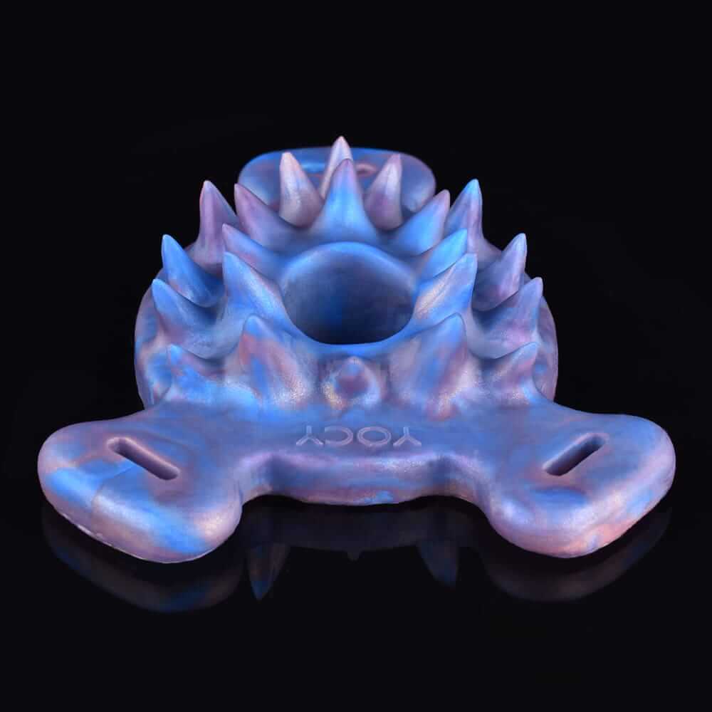 Sapphire Dragon Grinder – C-Punkt- und Klitorisstimulator mit Riemen und Penetrationsloch