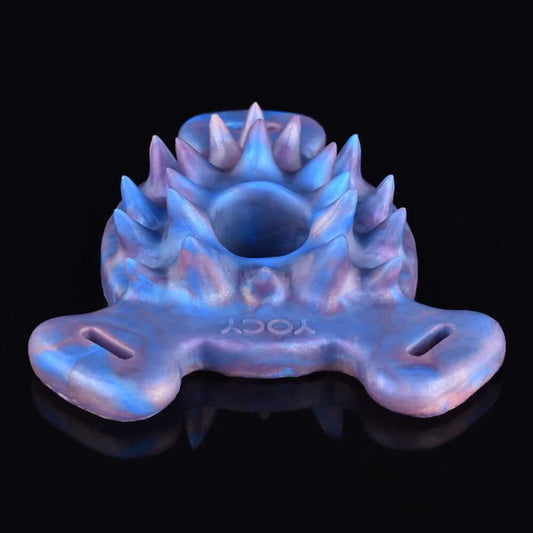 Sapphire Dragon Grinder – C-Punkt- und Klitorisstimulator mit Riemen und Penetrationsloch