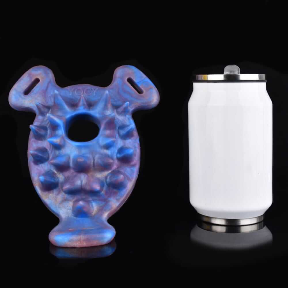 Sapphire Dragon Grinder – C-Punkt- und Klitorisstimulator mit Riemen und Penetrationsloch