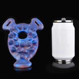 Sapphire Dragon Grinder – C-Punkt- und Klitorisstimulator mit Riemen und Penetrationsloch