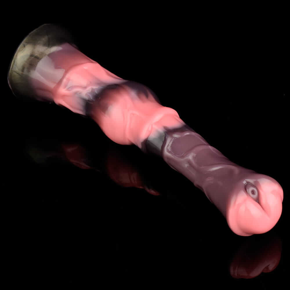 Obsidian Serpent – Embrace the Primal Night-Horse Cock Dildo