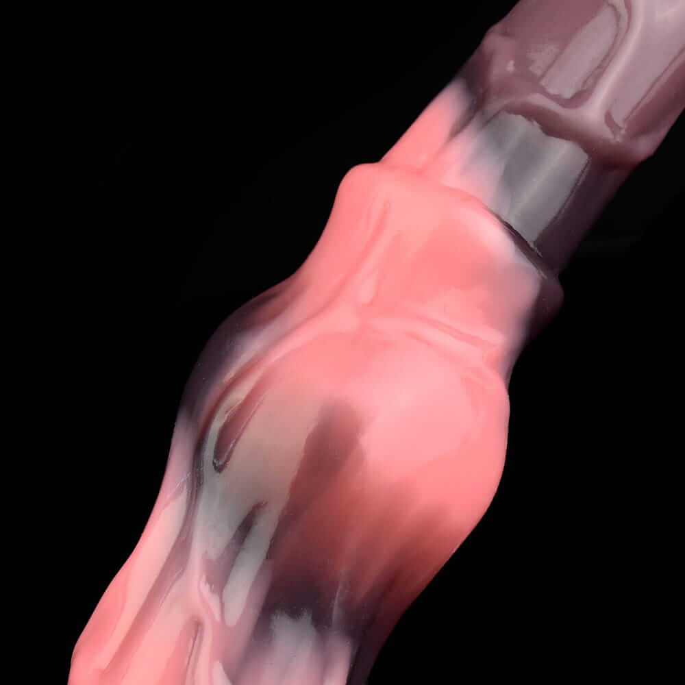 Obsidian Serpent – Embrace the Primal Night-Horse Cock Dildo