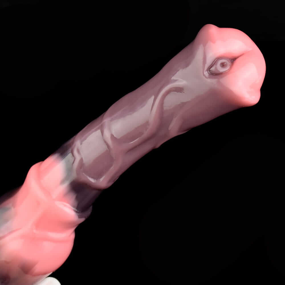 Obsidian Serpent – Embrace the Primal Night-Horse Cock Dildo