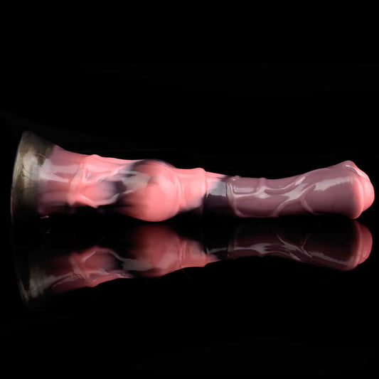 Obsidian Serpent – Embrace the Primal Night-Horse Cock Dildo