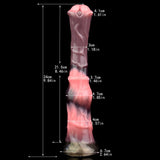 Obsidian Serpent – Embrace the Primal Night-Horse Cock Dildo