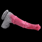 Volcanic Stallion – Zweifarbiger Fantasy-Pferdedildo mit Saugnapf