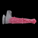 Volcanic Stallion – Zweifarbiger Fantasy-Pferdedildo mit Saugnapf