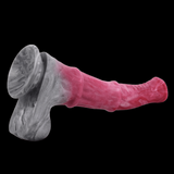 Volcanic Stallion – Zweifarbiger Fantasy-Pferdedildo mit Saugnapf