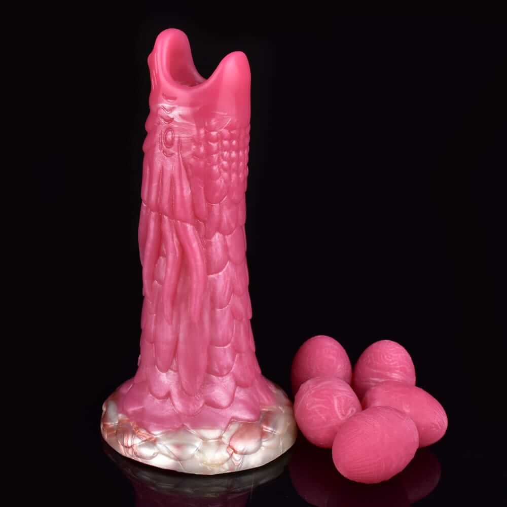 Crimson Dragon Ovipositor Dildo – Entfesseln Sie Ihre mythischen Wünsche