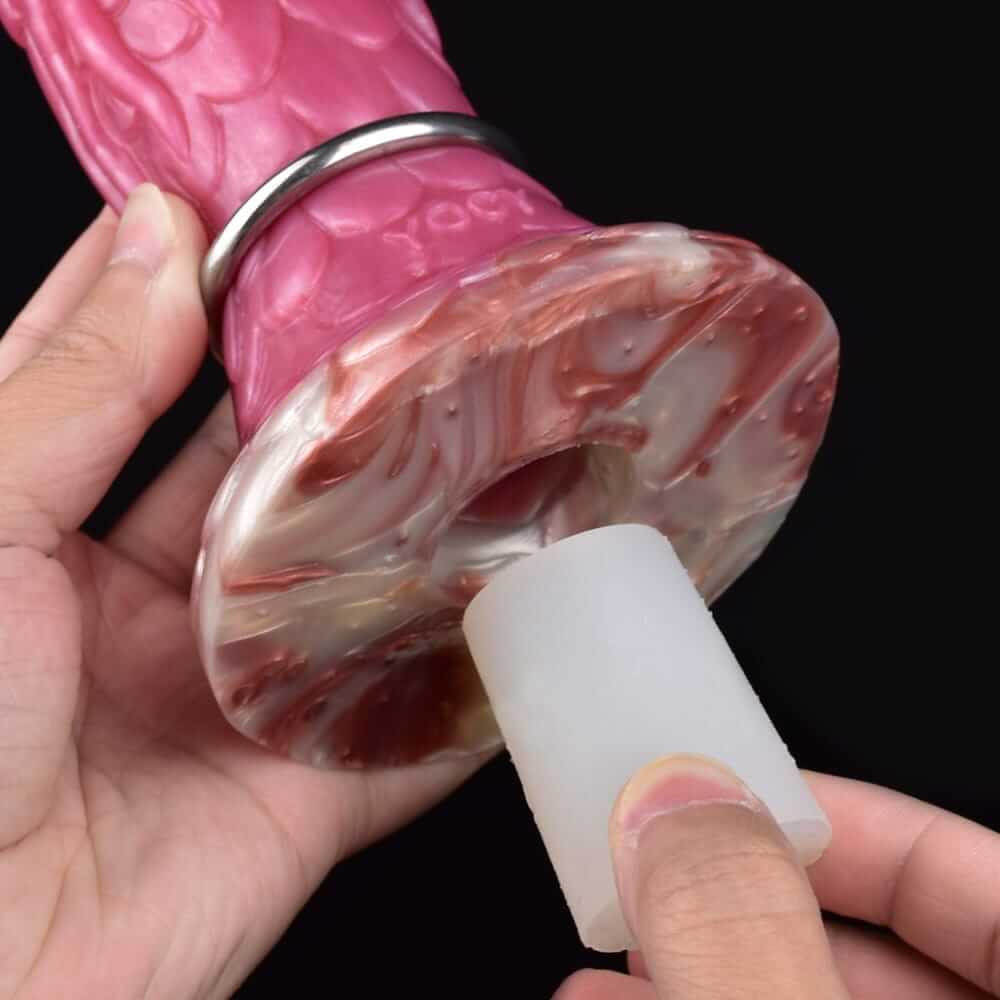 Crimson Dragon Ovipositor Dildo – Entfesseln Sie Ihre mythischen Wünsche