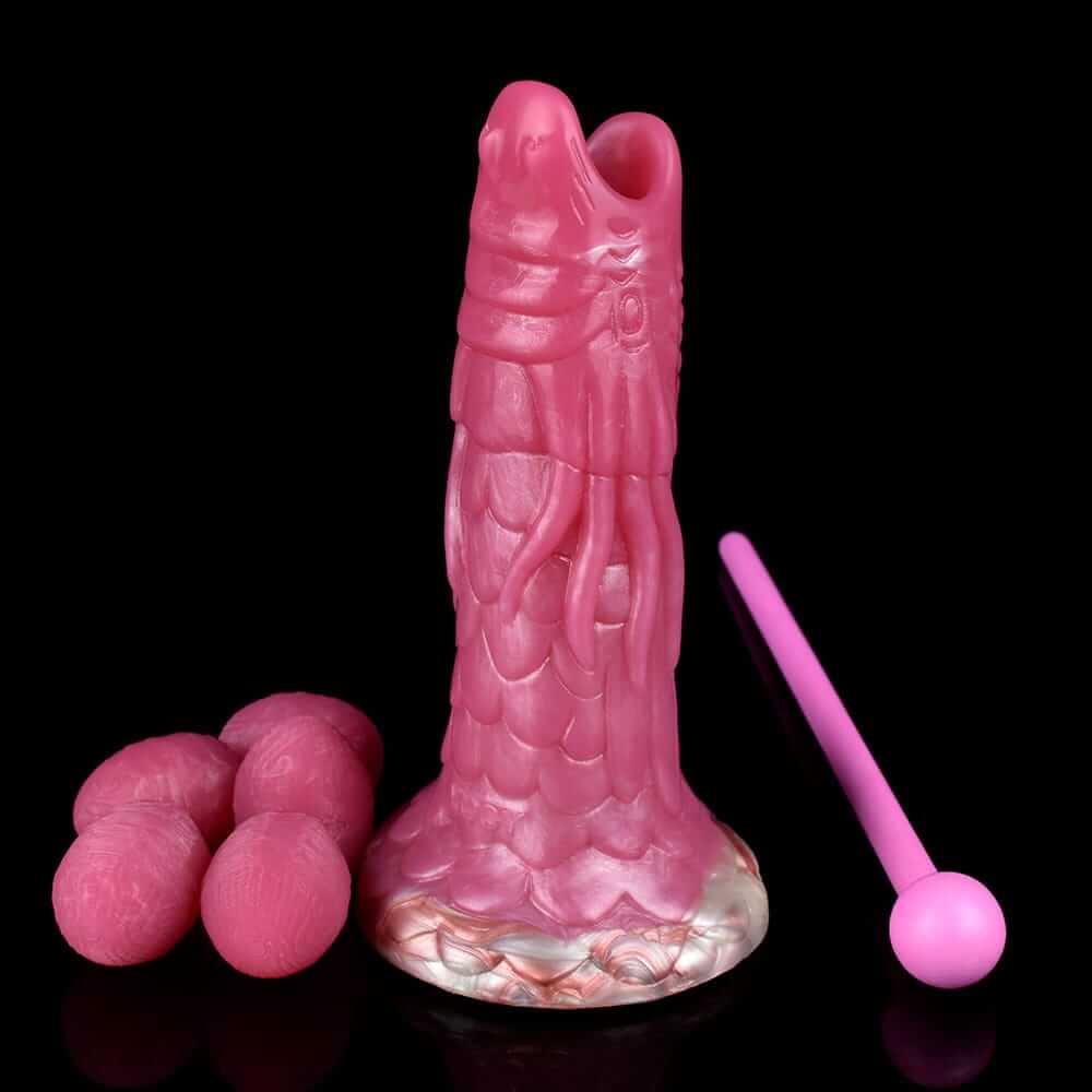 Crimson Dragon Ovipositor Dildo – Entfesseln Sie Ihre mythischen Wünsche