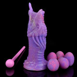 Mythic Dragon Ovipositor – Im Dunkeln leuchtender Fantasy-Eierablage-Dildo