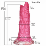 Crimson Dragon Ovipositor Dildo – Entfesseln Sie Ihre mythischen Wünsche