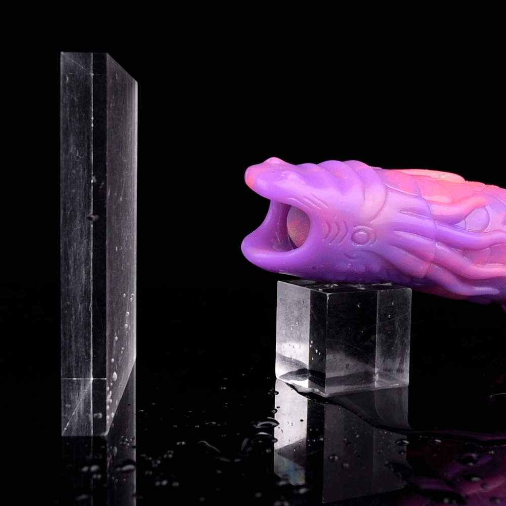 Celestial Dragon Ovipositor Toy – Fantasy Egg-Laying Pleasure Wand with Glow-in-the-Dark Features