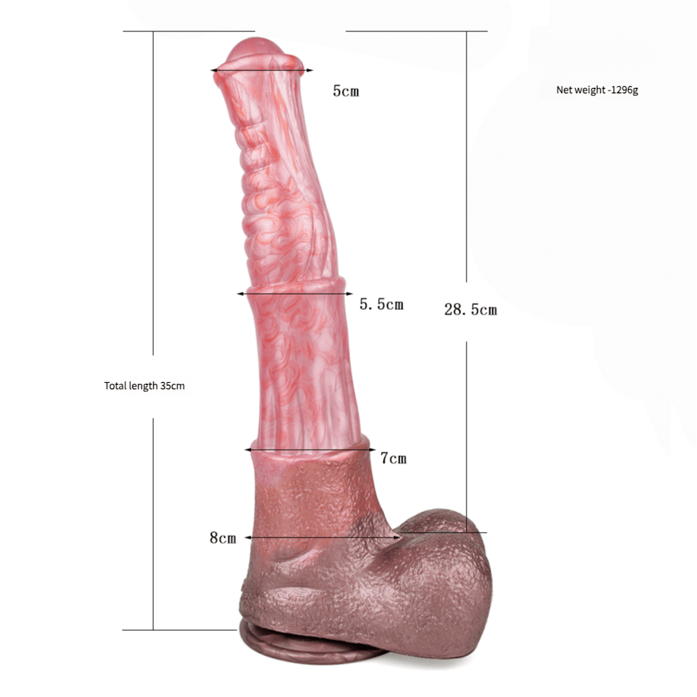 Mythic Stallion – Zweifarbiger Fantasy-Pferdedildo