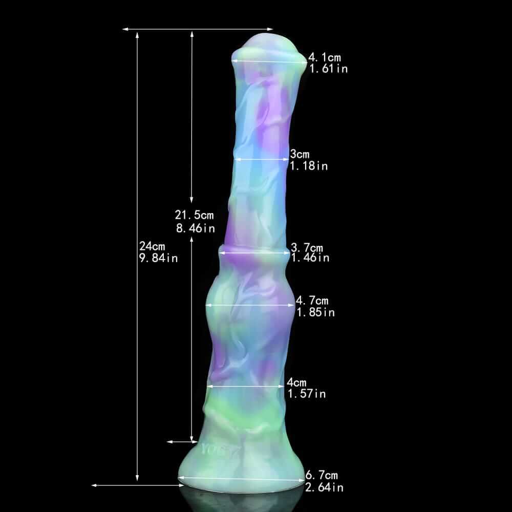 Midnight Vortex – Unleash Your Primal Power-Suction Cup Horse Dildo
