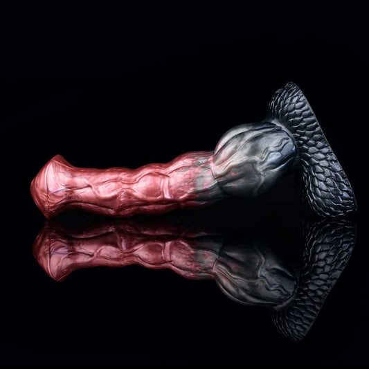 Obsidian Stallion Knotted Horse Dildo
