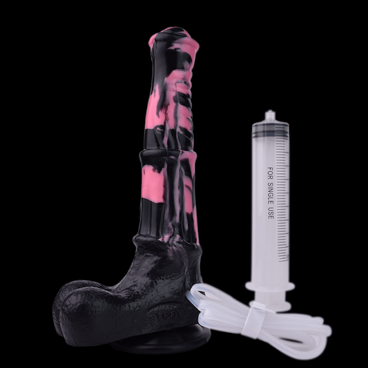 Forbidden Stallion – Unleash the Untamed Eruption-Ejaculating Horse Dildo