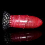 Crimson Shell Anal Plug - 8.8" Realistic Bullet Anal Plug