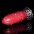 Crimson Shell Anal Plug - 8.8" Realistic Bullet Anal Plug