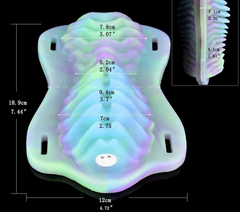 Aurora Spine Grinder Sex Toy– A Luminous Spine of Ecstatic Pleasure