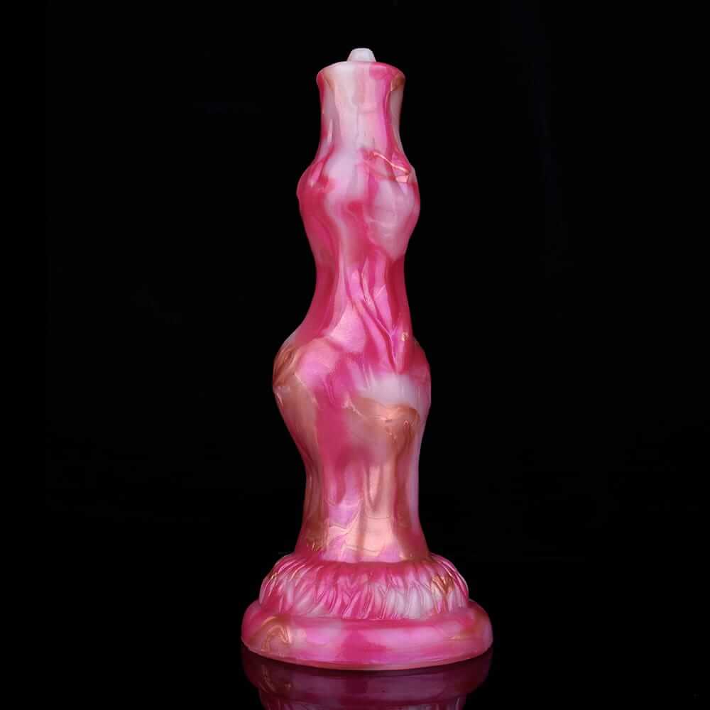 Vibrating Dog Knot Dildo – Remote-Controlled Beast of Pleasure