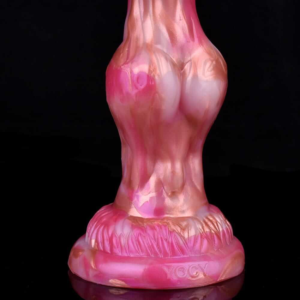Vibrating Dog Knot Dildo – Remote-Controlled Beast of Pleasure