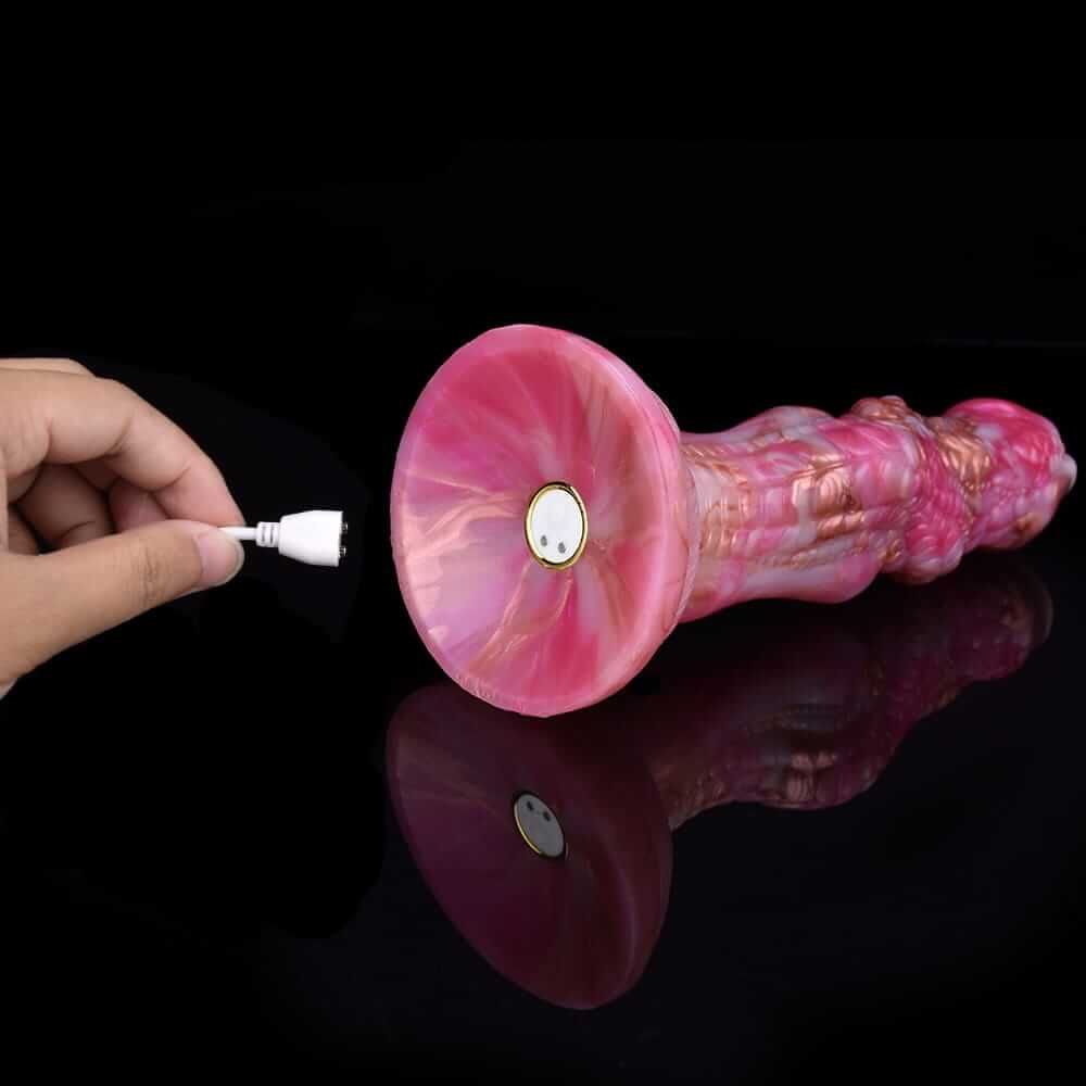 Primal Dragon Knot Dildo – tragbar und vibrierend