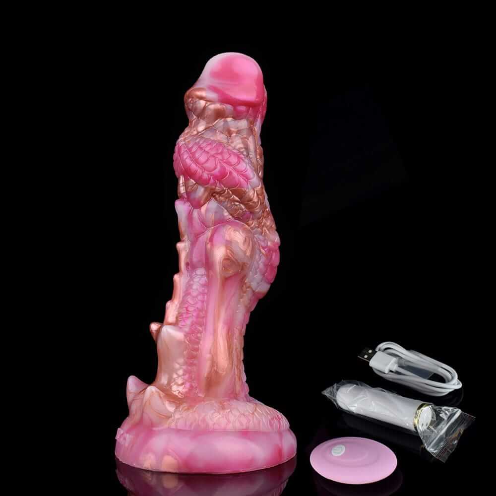 Primal Dragon Knot Dildo – tragbar und vibrierend