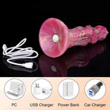 Primal Dragon Knot Dildo – tragbar und vibrierend
